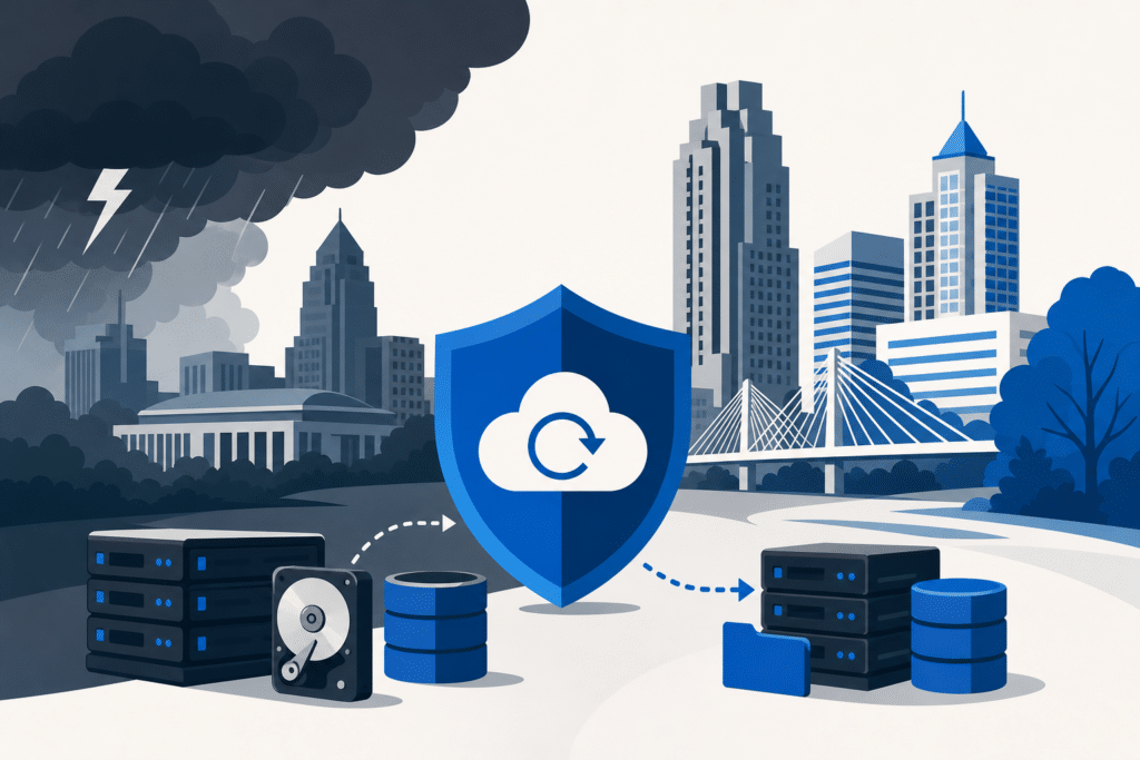 Backup and Disaster Recovery for Raleigh NC Businesses: A Complete Guide 1 backup disaster recovery raleigh nc hero image