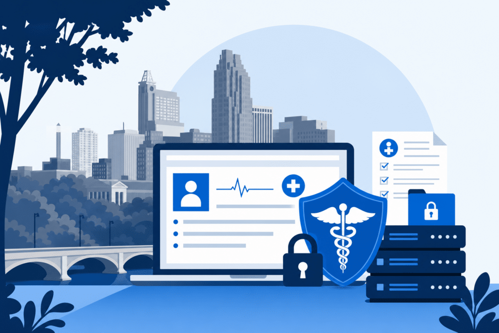 Healthcare IT Compliance in Raleigh: HIPAA Requirements Your Practice Must Meet 4 healthcare IT services raleigh nc hero image