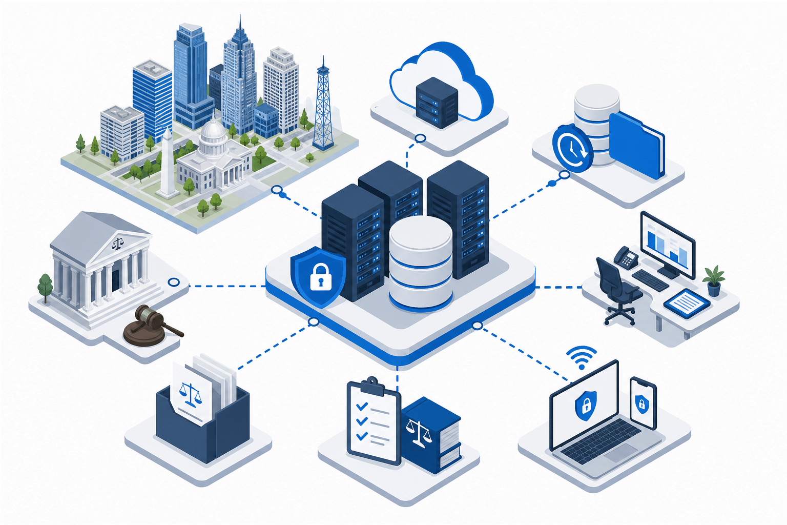 Law Firm IT Services Raleigh: Security, Compliance, and Efficiency 1 law firm IT services raleigh data illustration