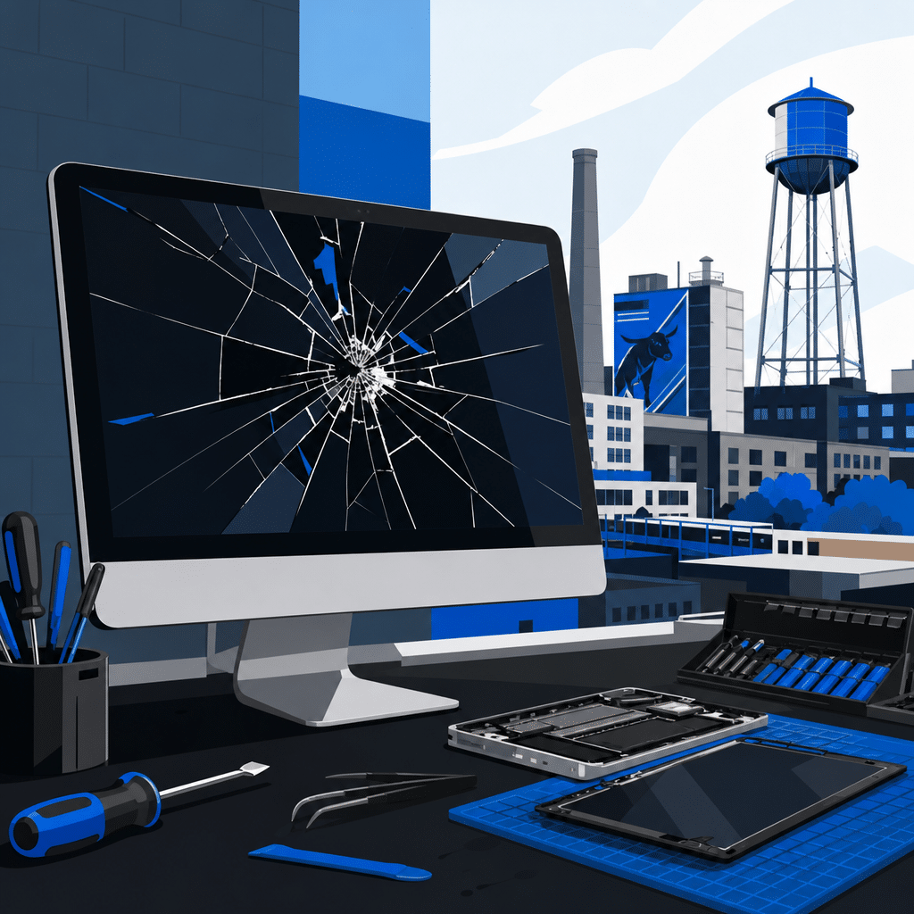 PC Screen Broken in Durham, NC: What to Expect and Where to Get It Fixed 1 pc screen broken hero image