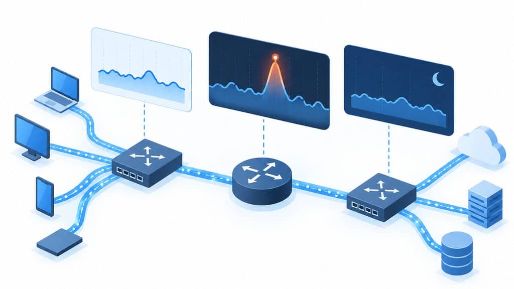 Threat Detection in Durham, NC: A Practical Checklist for Local Businesses 4 network traffic analysis diagram